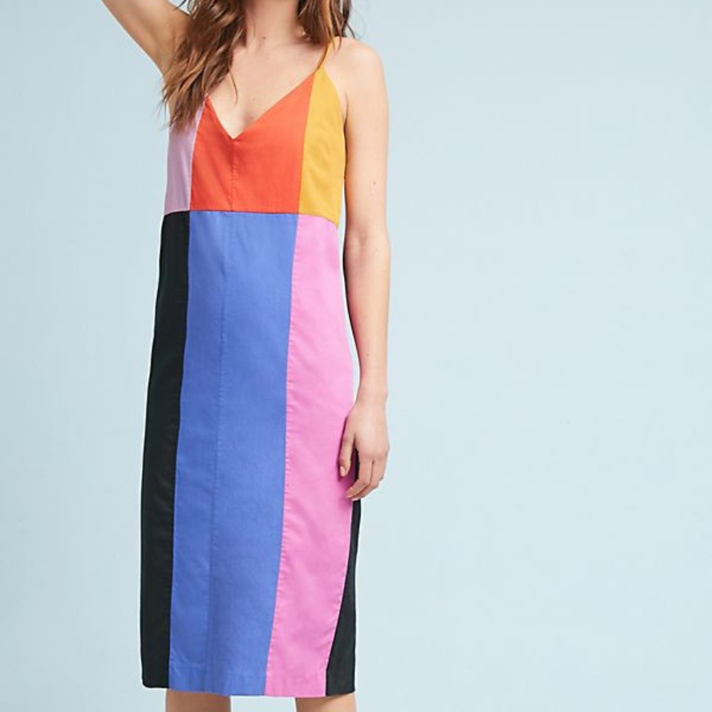 Mara Hoffman Rainbow Georgia Dress